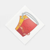 Afhaaldoos met eetstokjes Grappig Aziatisch eten Servet (Hoek)