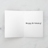 Afhaalkaart Verjaardag Kaart (Binnen)