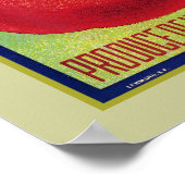 Afhankelijk van het Poster Washington Apples (Hoek)