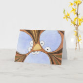 Afhankelijk van uw Point of Uitzicht Notecard Kaart (Gele Bloem)