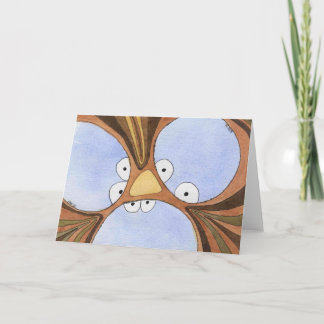 Afhankelijk van uw Point of Uitzicht Notecard Kaart