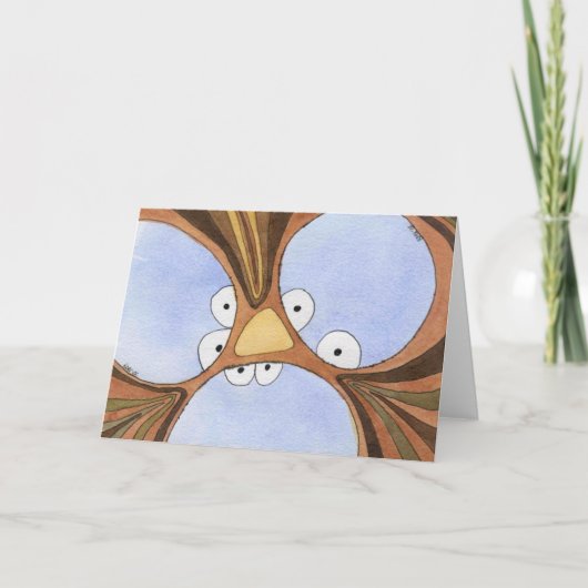 Afhankelijk van uw Point of Uitzicht Notecard Kaart (Voorkant)