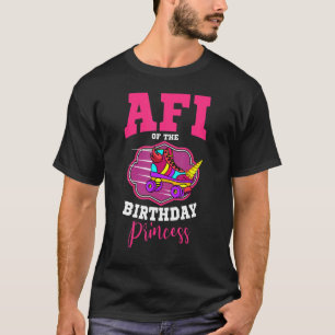 Afi van de Birthday Princess Roller-Schaatsen T-shirt