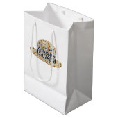 Afikoman Afikomen rechercheur. Matzah Passover Gif Medium Cadeauzakje (Voorkant Gekanteld)