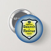 Afikoman Search & Rescue Team Ronde Button 5,7 Cm (Voorkant /achterkant)
