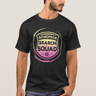 Afikoman Search Squad Pesach Jewish Holiday Seder T-shirt