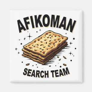 Afikoman-zoekteam Hanukkah Jewish Food Lovers Magneet