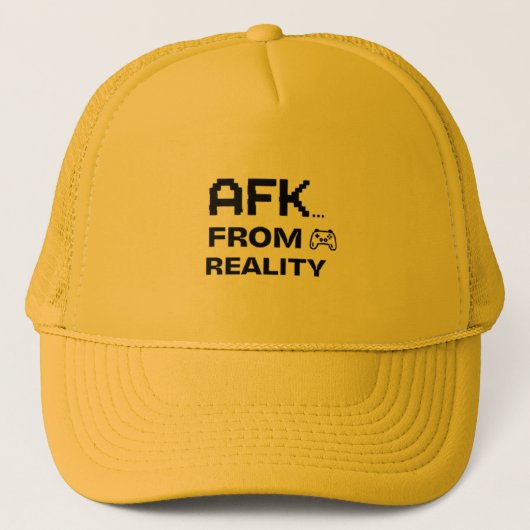 AFK from realiy cool and funny Trucker Pet (Voorkant)