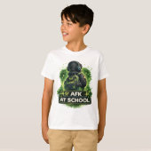 AFK Gamedesign op school T-shirt (Voorkant volledig)