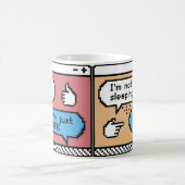 AFK Gamer Pixel Art Mug – Funny Retro Koffiemok (Center)