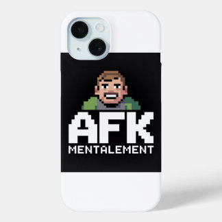 AFK Mentaal Chibi Gamer Pixel Art iPhone 15 Case