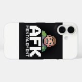 AFK Mentale Chibi Gamer Pixel Art Case-Mate iPhone Case (Achterkant (horizontaal))