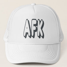 AFK - weg van toetsenbord Trucker Pet