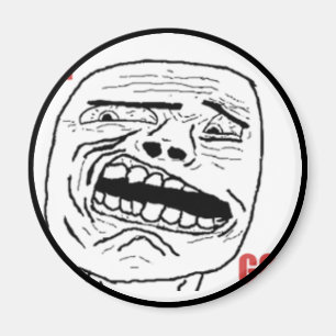 Afkeer van God Comic Face Magneet