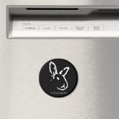 Afkeurende konijnen magneet (Insitu (Vaatwasser))