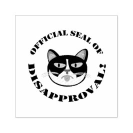 Afkeurende verklaring rubberstempel