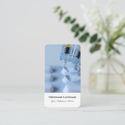 Afkickcentrum detoxificatie geneesmiddelontwenning visitekaartje (Staand voorkant)