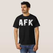 afkickgamer grappig t-shirt (Voorkant volledig)