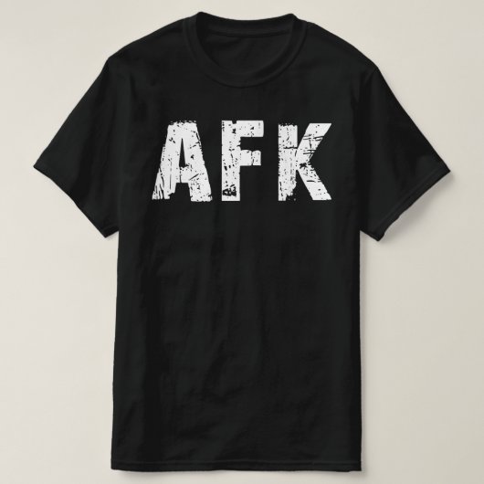 afkickgamer grappig t-shirt (Design voorkant)