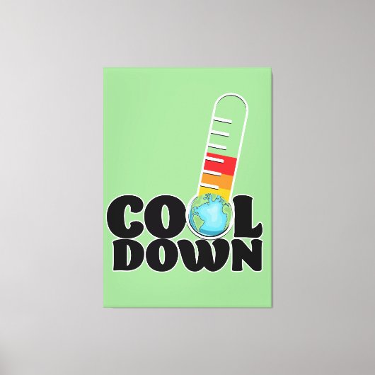 Afkoelen Canvas Afdruk (Voorkant)