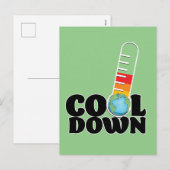 Afkoelen Feestdagenkaart (Voorkant / Achterkant)