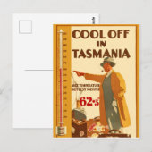 Afkoelen in Tasmanië Briefkaart (Voorkant / Achterkant)