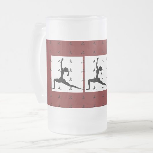 Afkoelen Matglas Bierpul (Voorkant links)