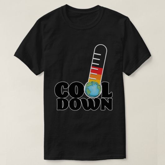 Afkoelen T-shirt (Design voorkant)