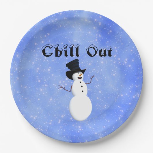 Afkoelen van papier Bord (Voorkant)