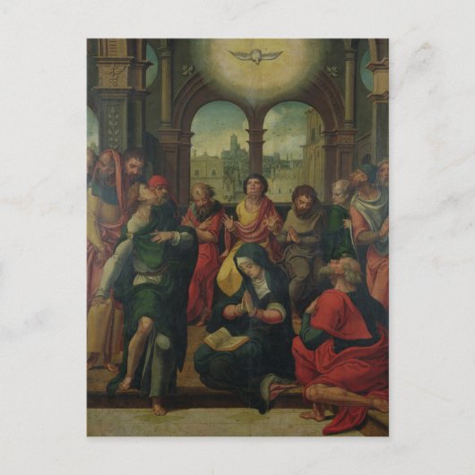 Afkomst van de Heilige Ghost Briefkaart (Voorkant)