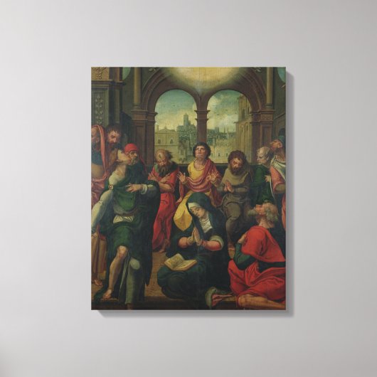 Afkomst van de Heilige Ghost Canvas Afdruk (Voorkant)