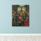 Afkomst van de Heilige Ghost Canvas Afdruk (Insitu (Houten vloer))