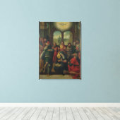 Afkomst van de Heilige Ghost Canvas Afdruk (Insitu (Houten vloer))