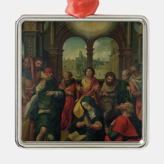 Afkomst van de Heilige Ghost Metalen Ornament (Voorkant)