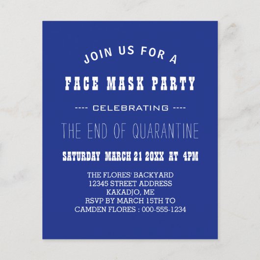 afkomstig uit de quarantainepartij (Achterkant)