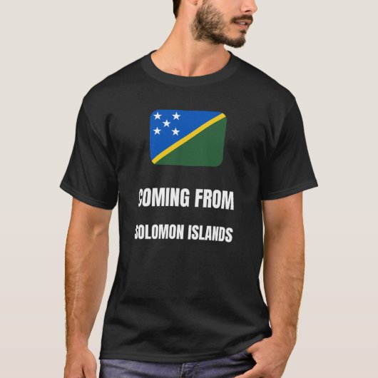 afkomstig uit de Salomonseilanden T-shirt (Voorkant)