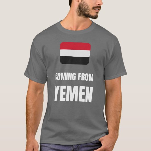afkomstig uit Jemen T-shirt (Voorkant)