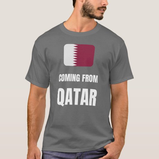 afkomstig uit Qatar T-shirt (Voorkant)