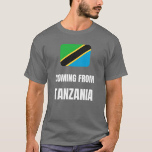 afkomstig uit Tanzania T-shirt