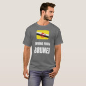 afkomstig van brunei t-shirt (Voorkant volledig)