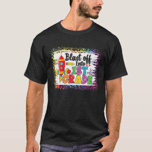 Afkorting van 1e grad Raketluipaard terug naar SC T-shirt