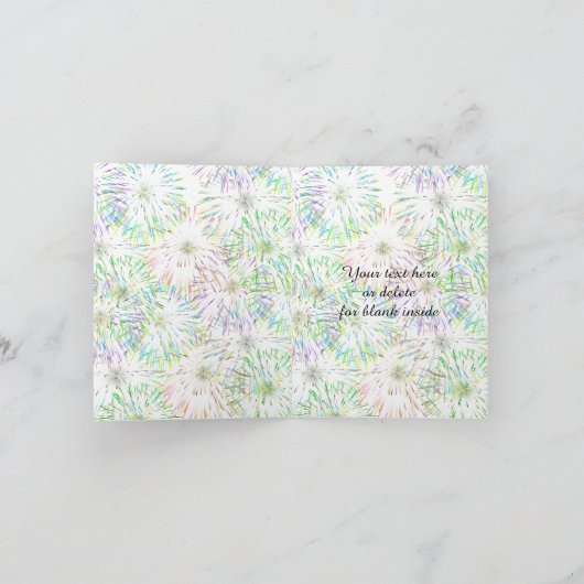 Afkorting voor afstuderen Hartelijk dank Kaart (Binnen)