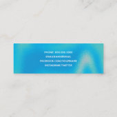 Afkorting voor contactdoos voor insteekkaart contactkaartje (Achterkant)