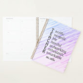 Afkorting voor leraren Naam Paarse Abstracte plann Planner (Display)