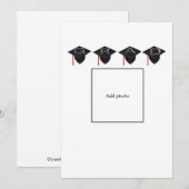 Afkortingen Kaart zwart en gouden Wenskaart (Voorkant / Achterkant)