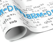 Afkortingen op papier voor apothekersverpakking (Rol Hoek)