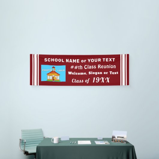 Afkortingen voor aangepaste klassenreünbanners spandoek (Beurs)