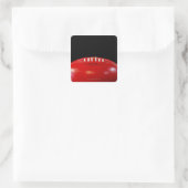 AFL VIERKANTE STICKER (Tas)