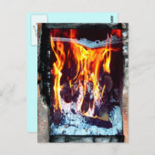 Aflame Briefkaart (Voorkant / Achterkant)