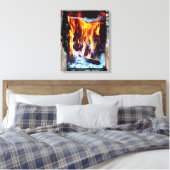 Aflame Canvas Afdruk (Insitu (Slaapkamer))
